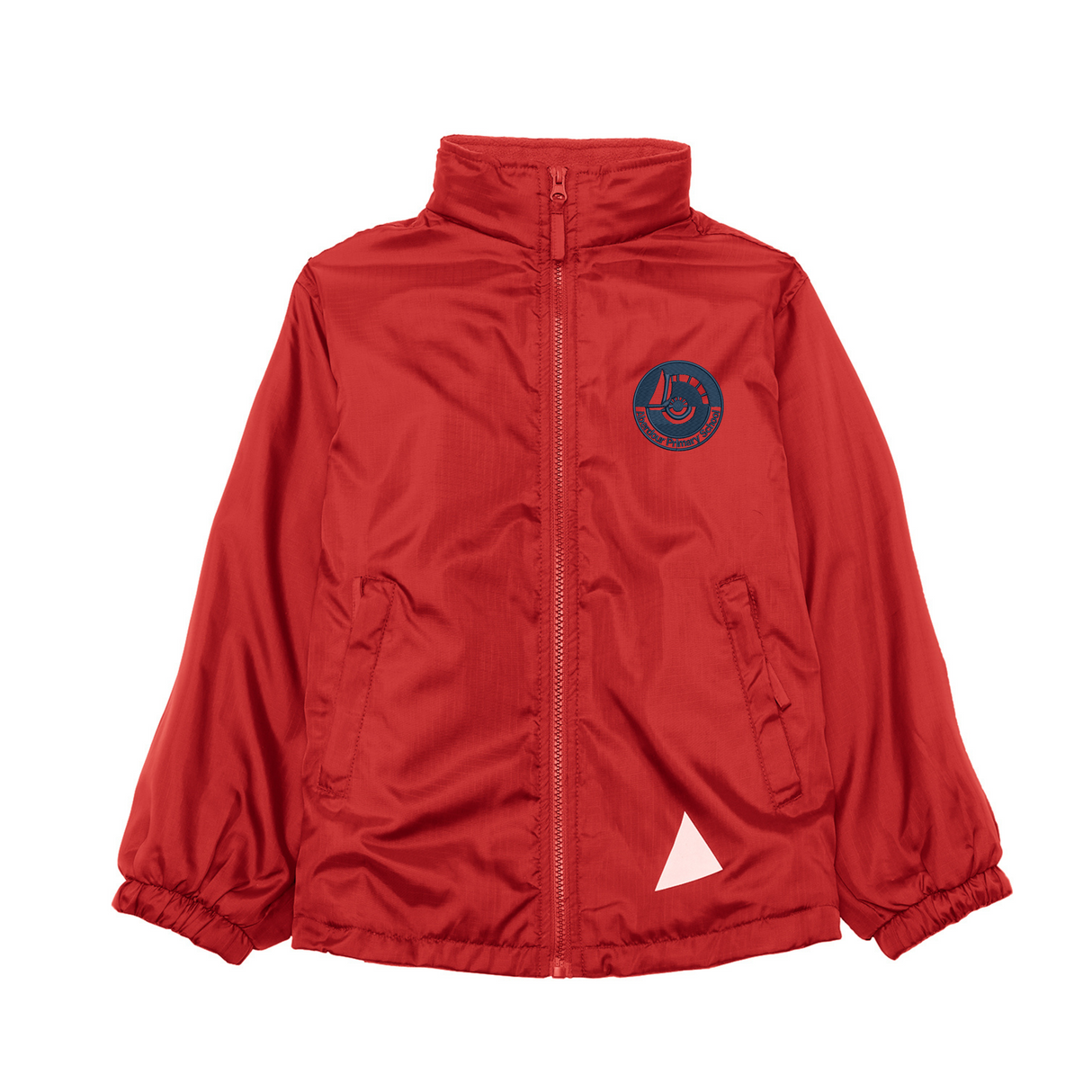 Aberdour Primary School Red OR Navy Reversible Jacket with logo (EMB)