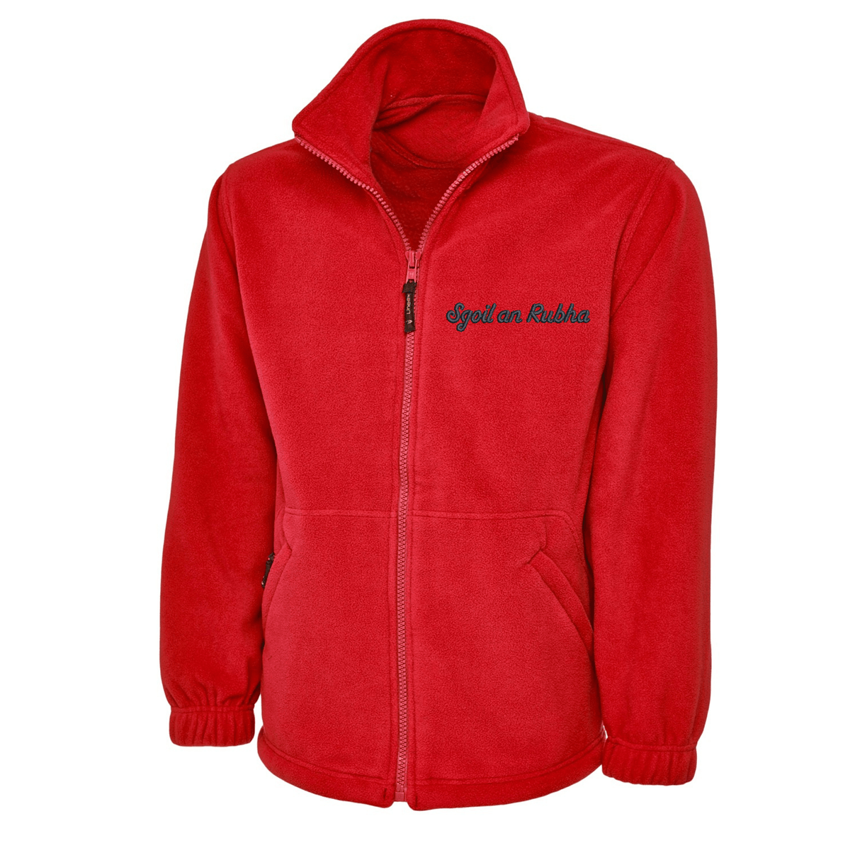 Sgoil an Rubha Full Zip Fleece Jacket with logo (EMB)