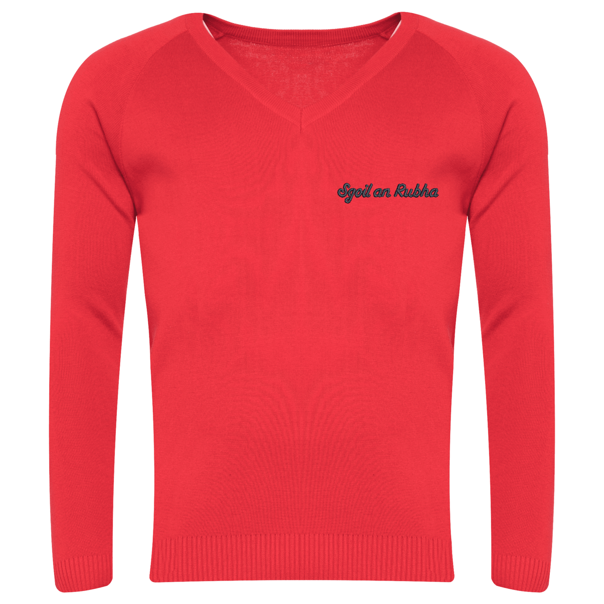 Sgoil an Rubha Premier LC V Neck with logo (EMB)