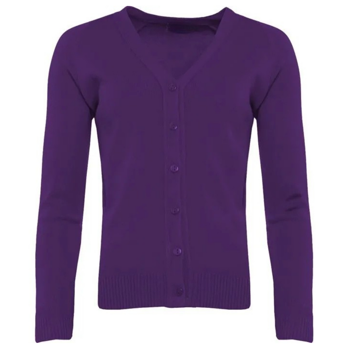 Holy Ghost Primary School Purple Cardigan with logo (Plain)