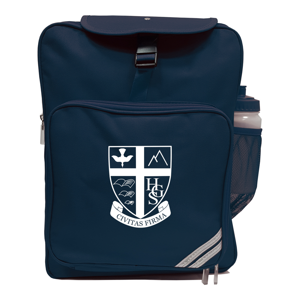 Holy Ghost Primary School Purple Junior Backpack with logo (Print)