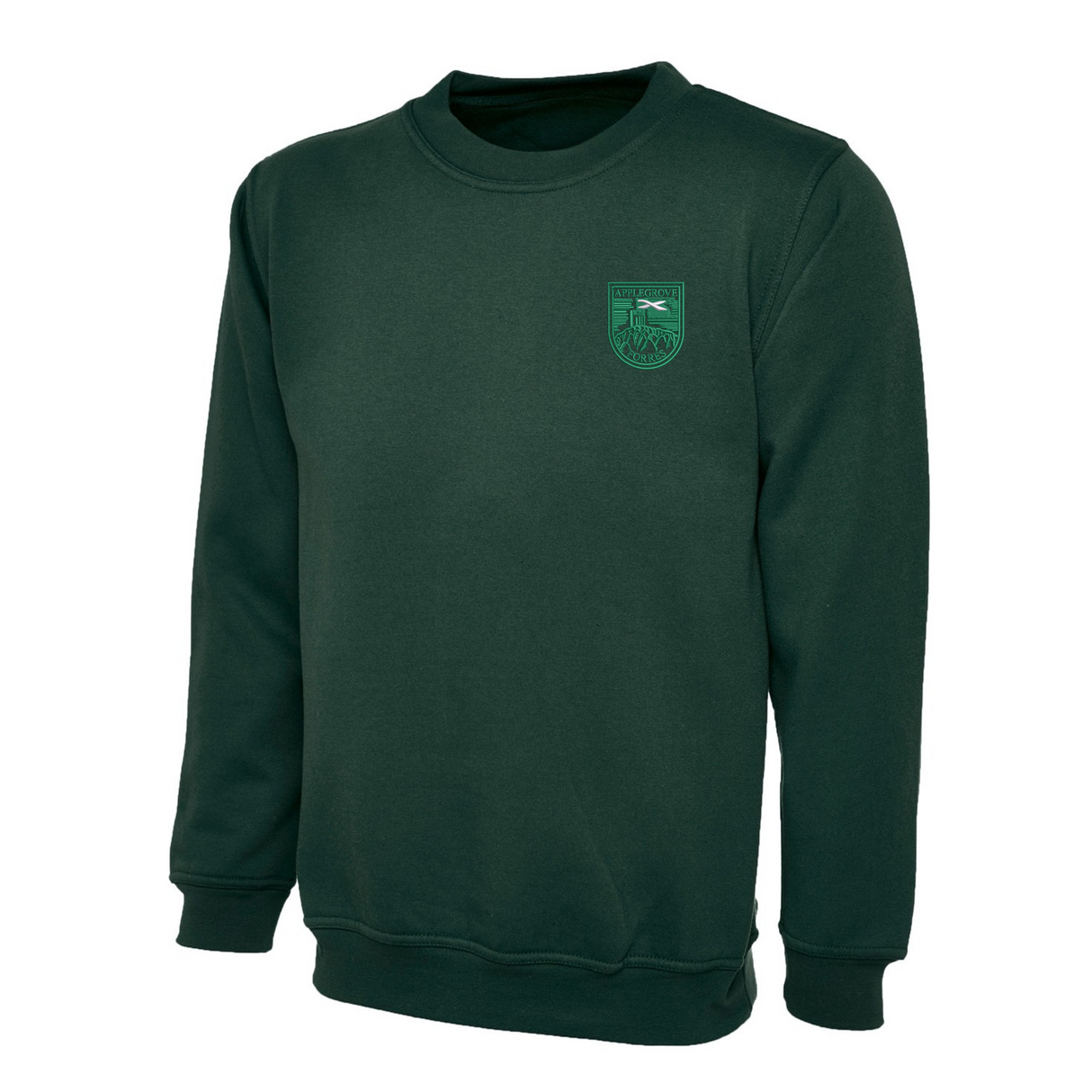 Applegrove Primary School Bottle Sweatshirt with logo (Print)