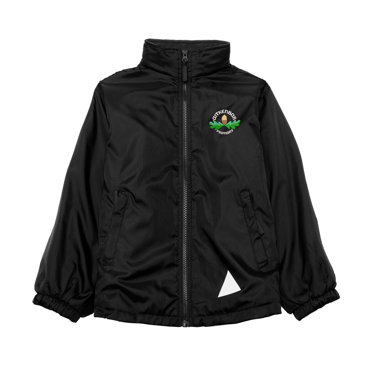 Aitkenbar Primary School The Mistral with logo (EMB) Black