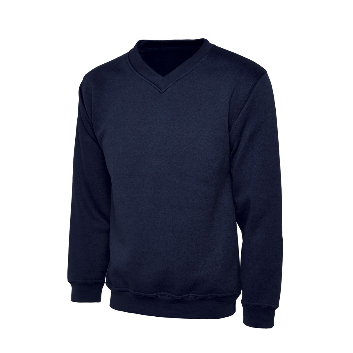 Abronhill Primary School V Neck Sweatshirt with logo (EMB)