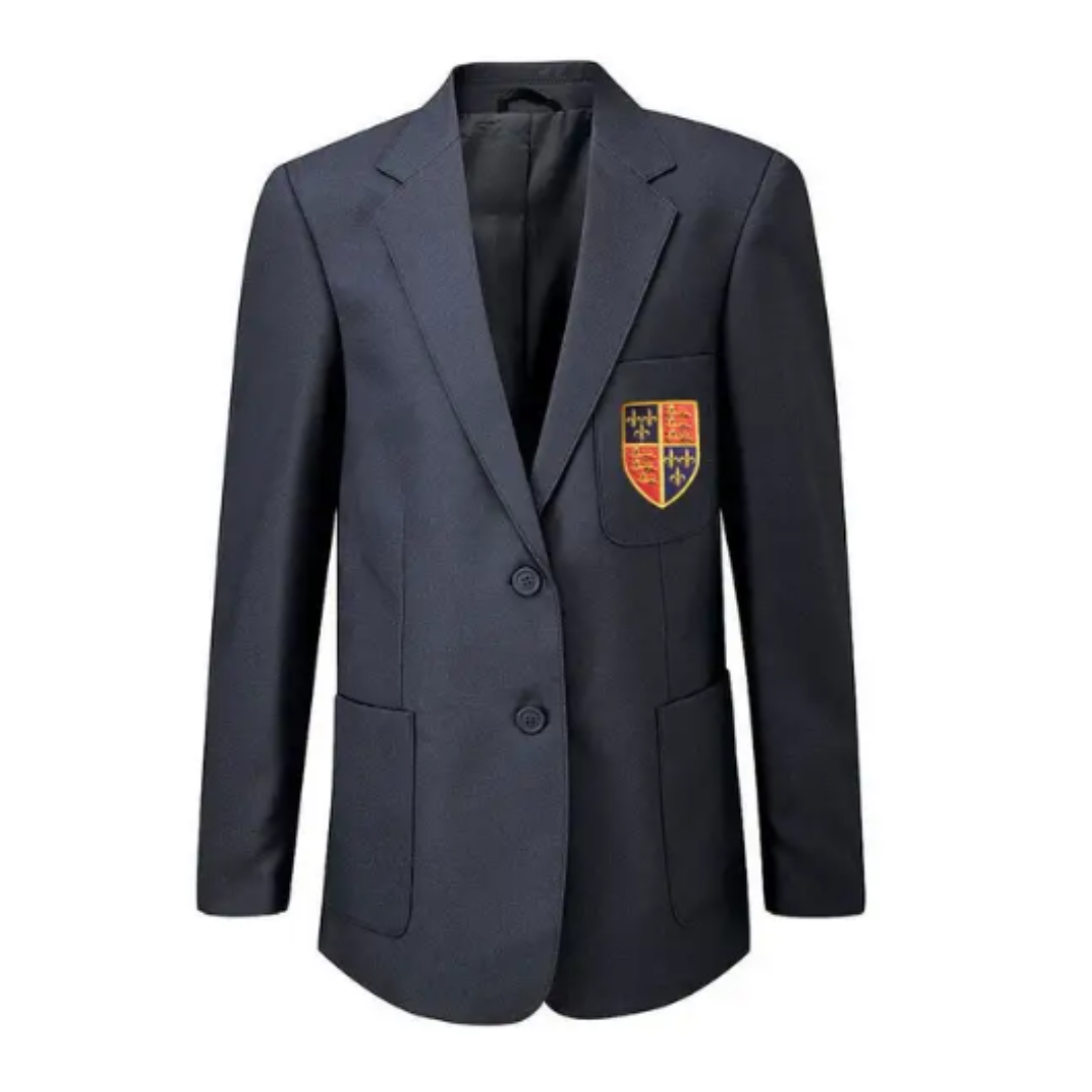 Queen Elizabeth High School Girls Blazer with logo (EMB)