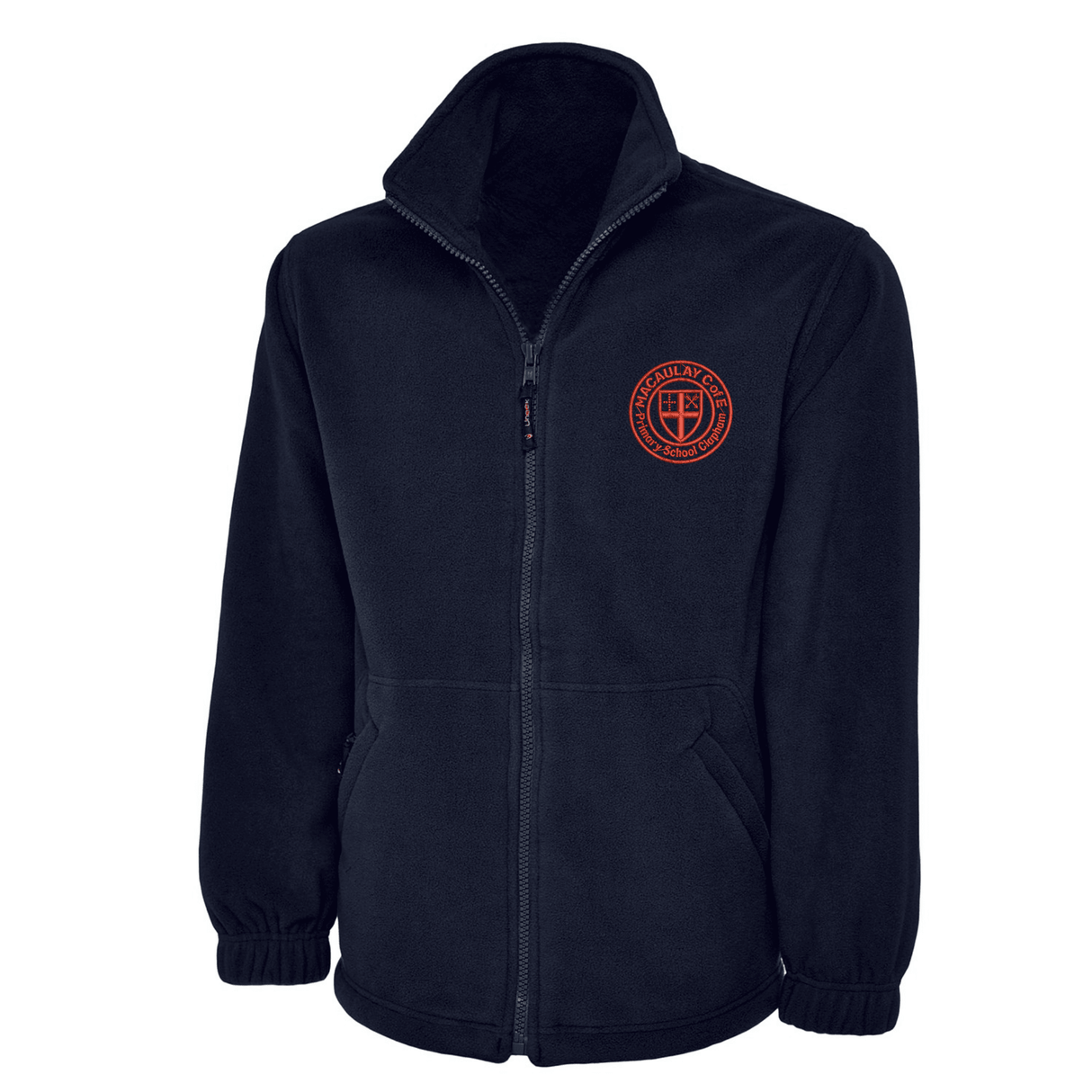 Macaulay School Polar Fleece Jacket with logo (EMB)