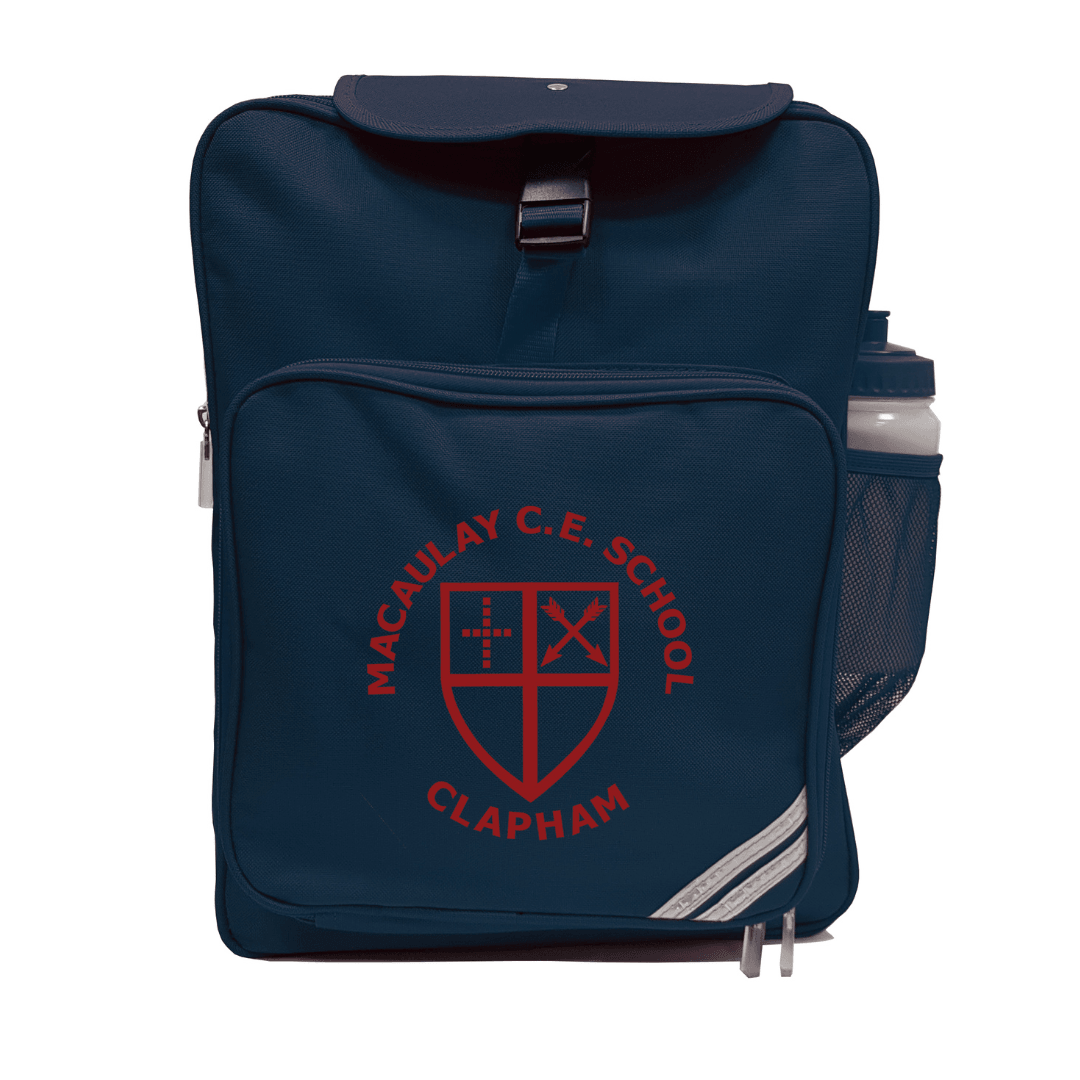 Macaulay School Junior Backpack with logo (Print)