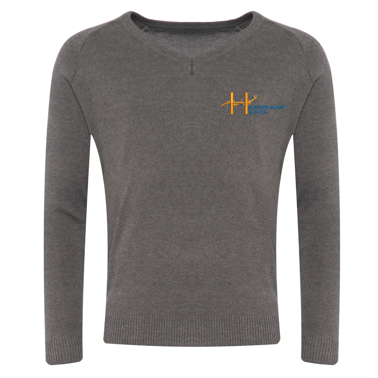 Heathermount Pullover with logo (EMB)