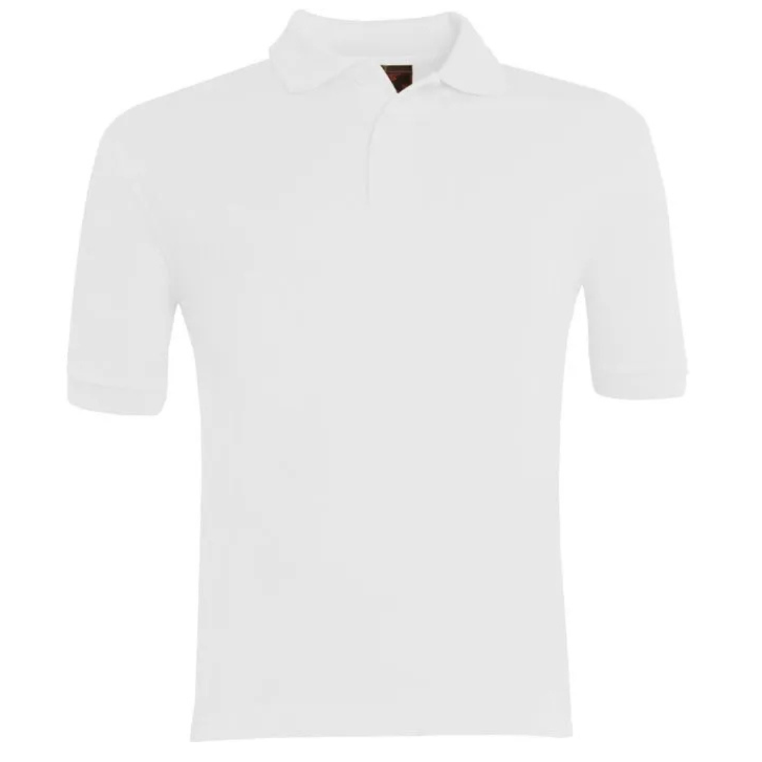 Grange Primary School, Polo Shirt in White (Plain)