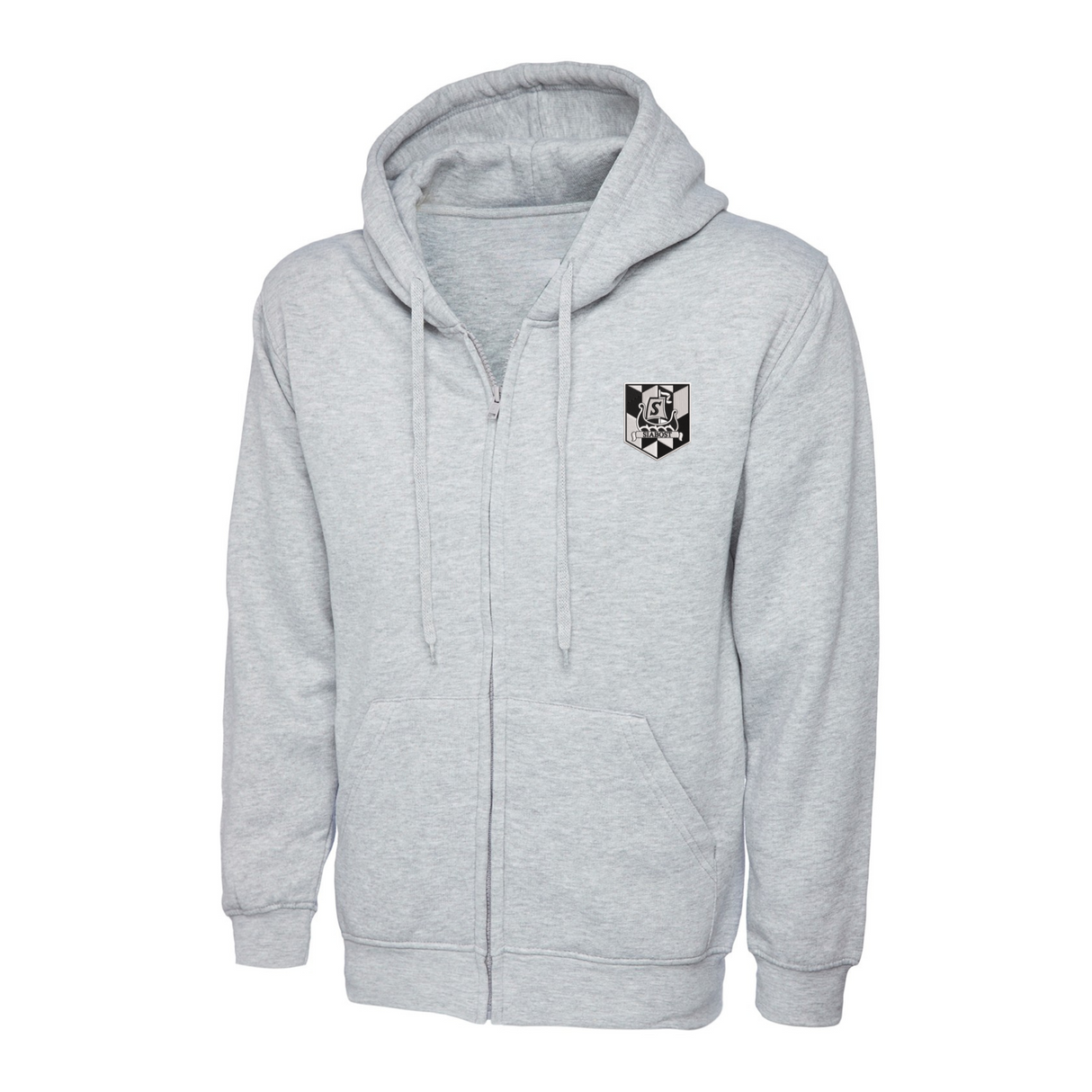 Shawbost School Zipped Hoody with logo (EMB)
