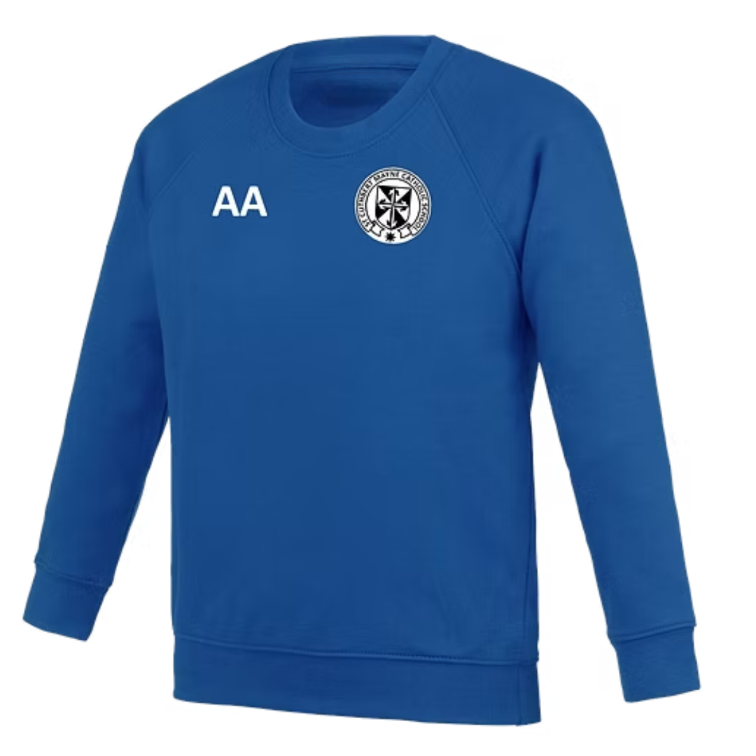 St. Cuthbert Mayne Sweatshirt with logo (Print)