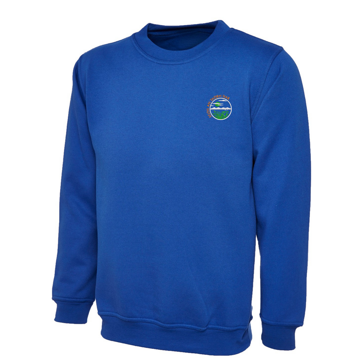 Sgoil An Taobh Siar Royal Sweatshirt with logo (EMB)