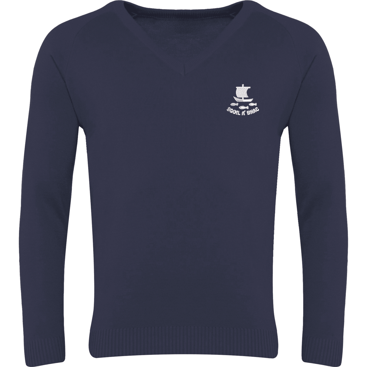Back School Knitted Pullover (EMB)