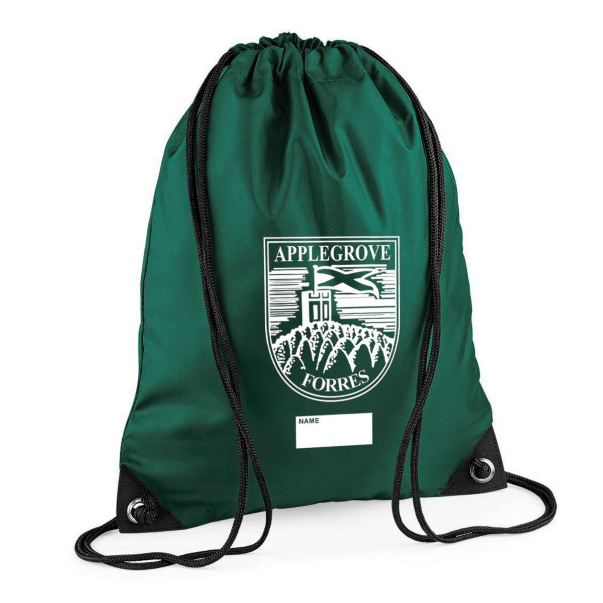 Applegrove Primary School Bottle Gym Bag with logo (Print)