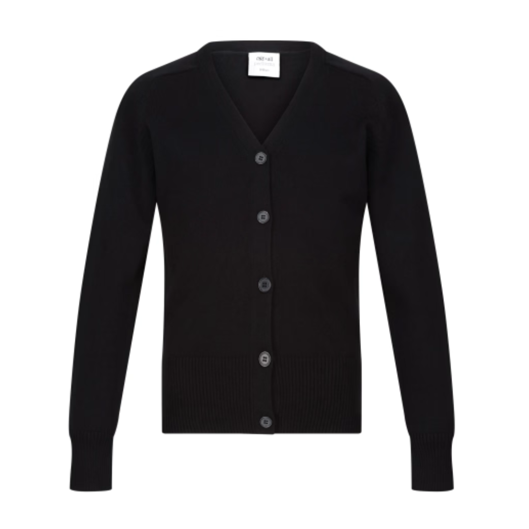 Braes High School Cotton Cardigan with logo (EMB)