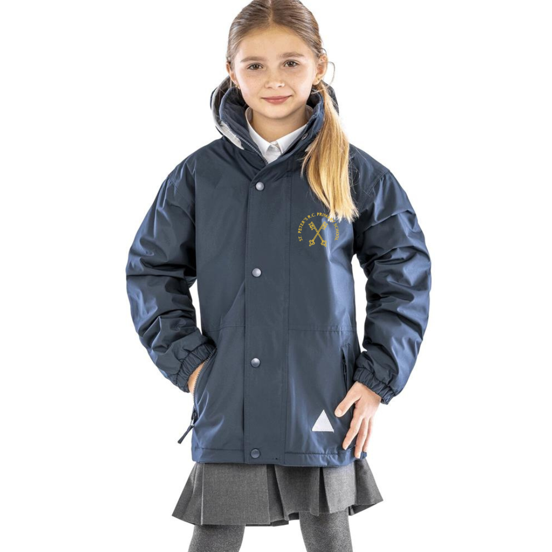 St Peter's RC Primary School Fleece Lined Jacket (EMB)