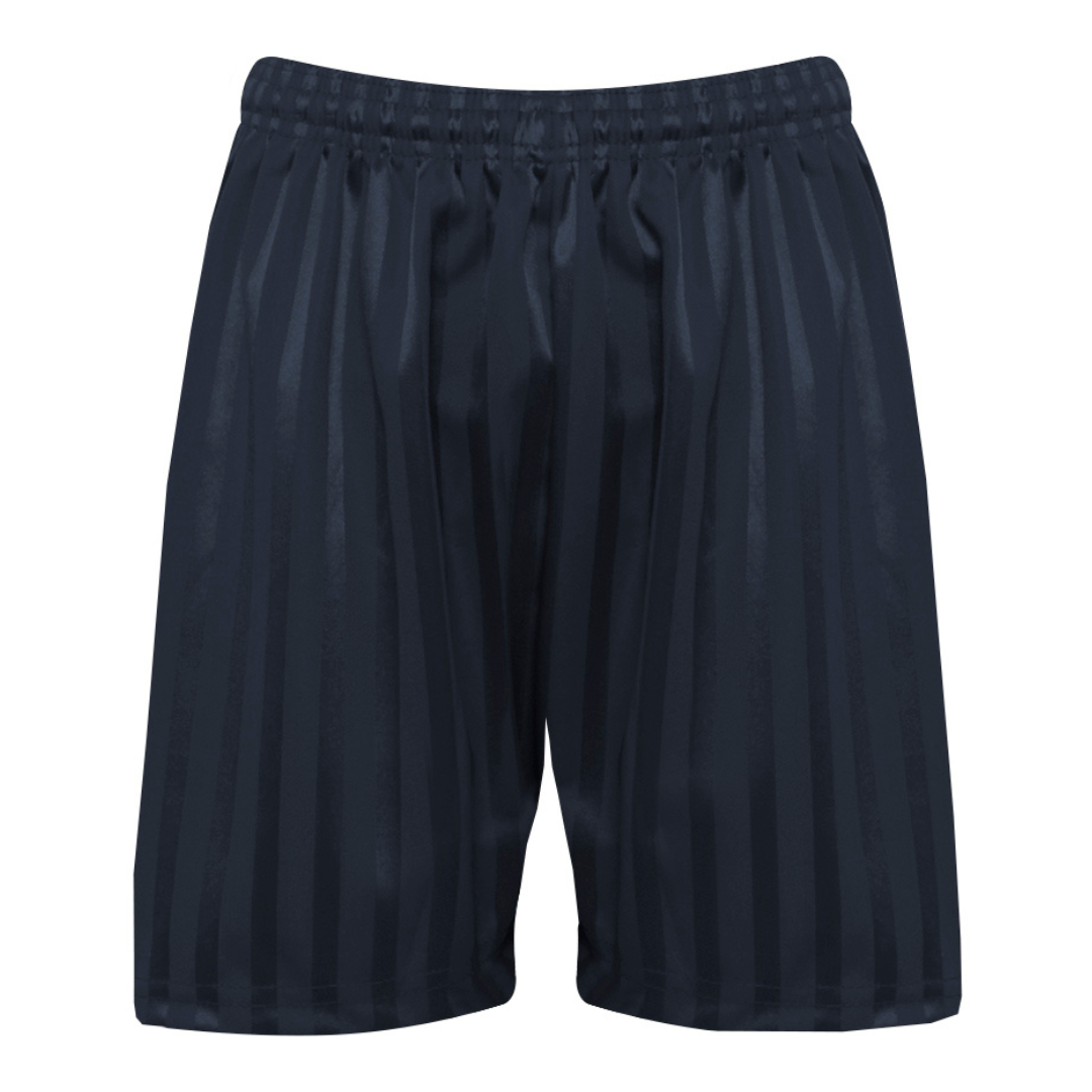 St Peter's RC Primary School Shadow Stripe Shorts Black