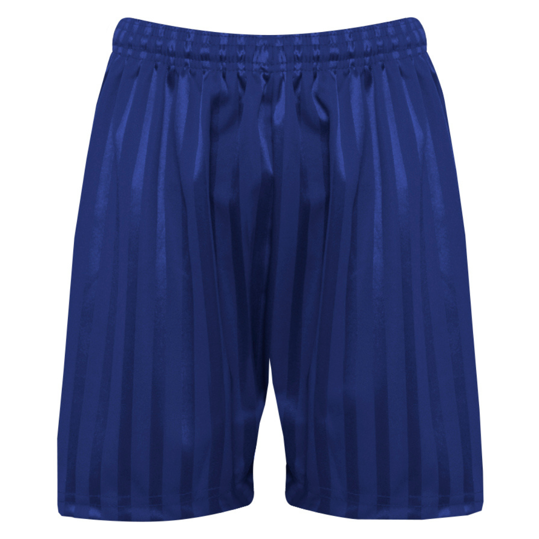 St Peter's RC Primary School Shadow Stripe Shorts Dark Royal