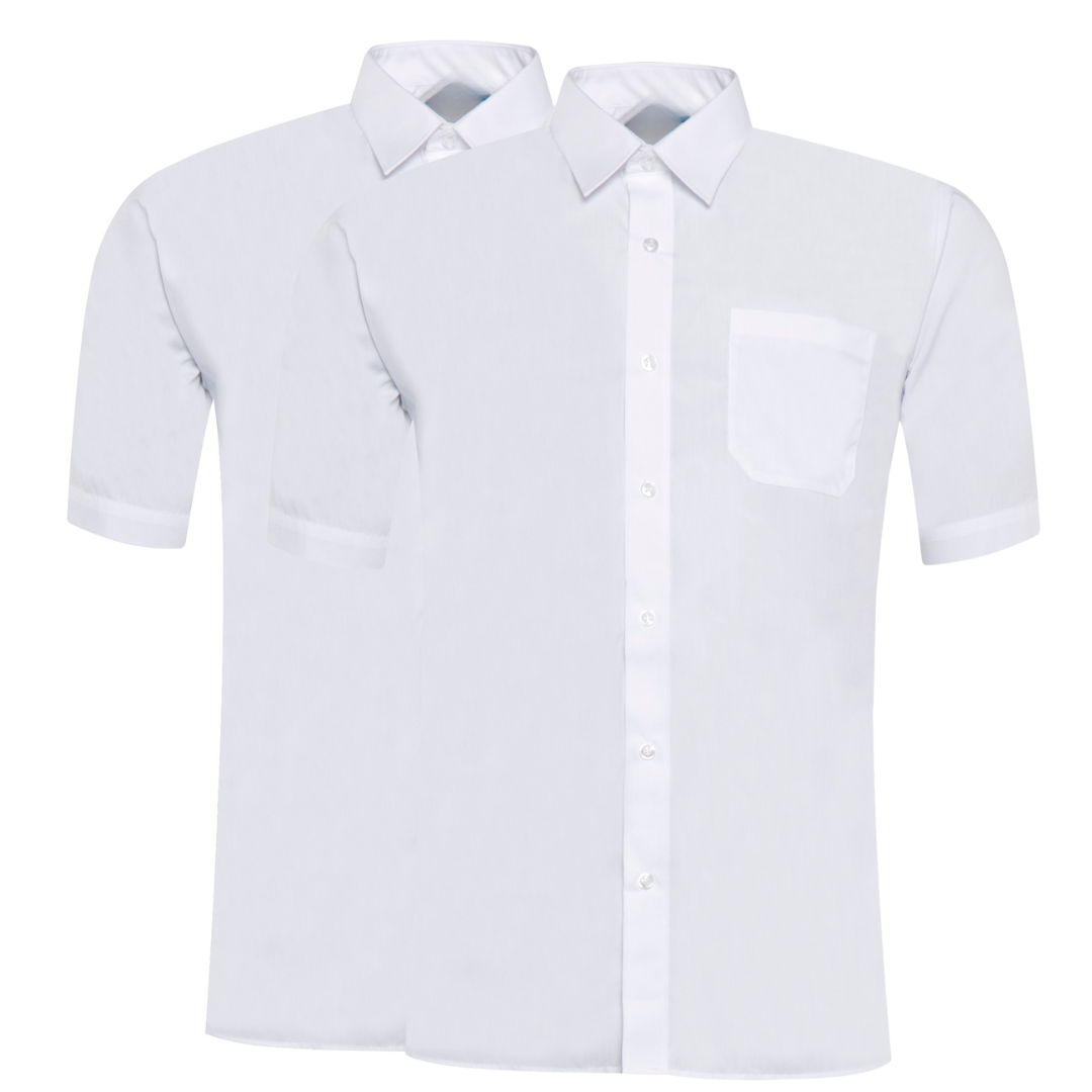 St Peter's RC Primary School 2-Pack Regular Fit Shirt - Short Sleeve