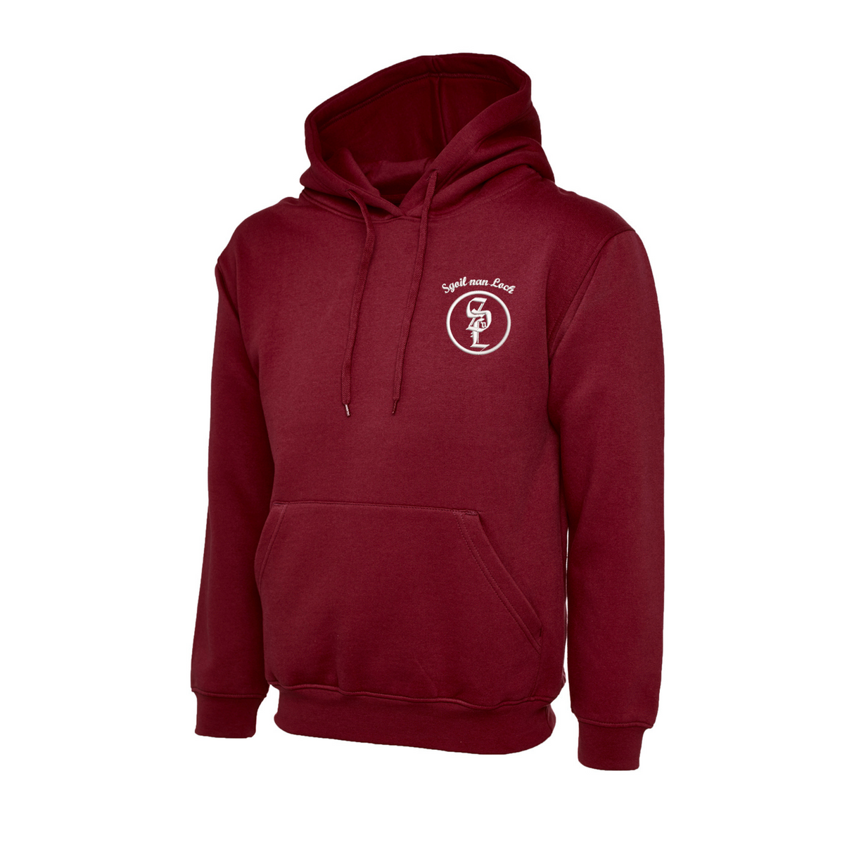 Sgoil Nan Loch Hoodie with logo (EMB)