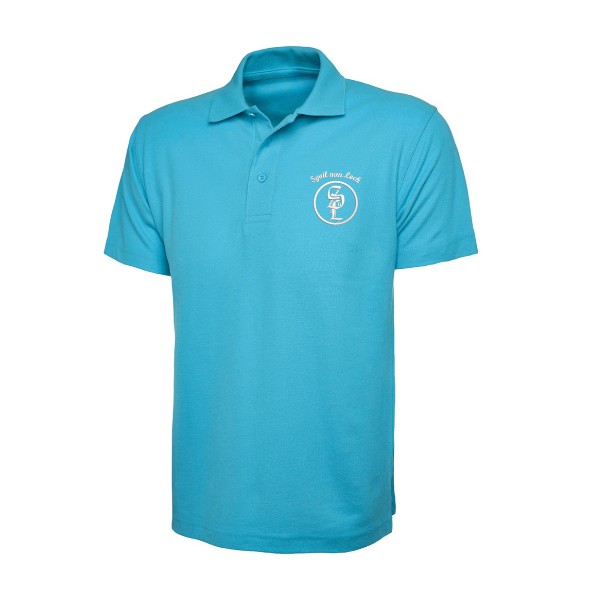 Sgoil Nan Loch Classic Polo with logo (EMB)