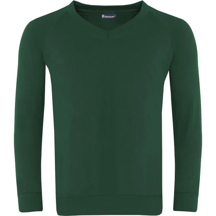 Classic V-Neck Sweatshirt 0308