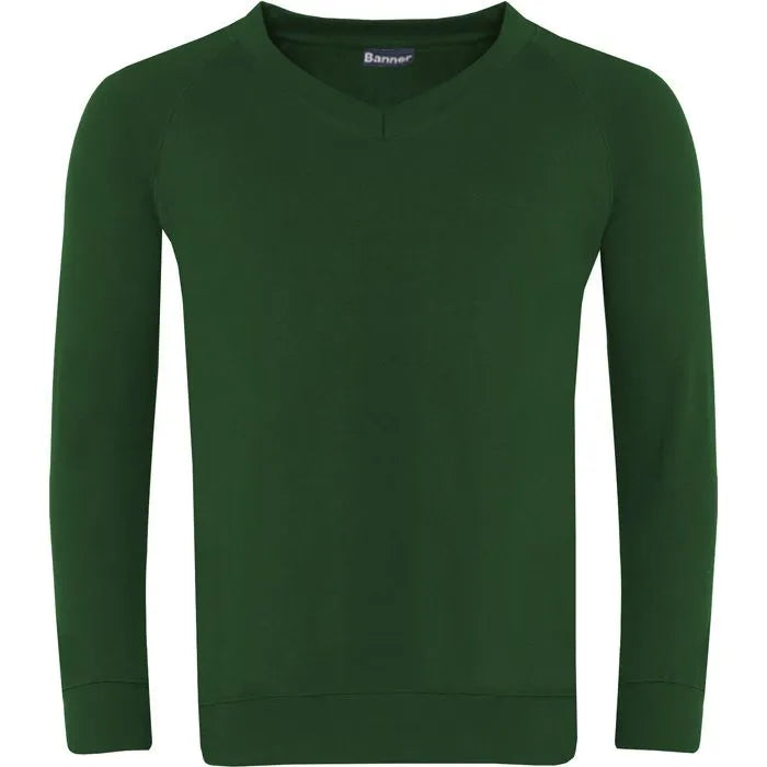 Classic V-Neck Sweatshirt 0308