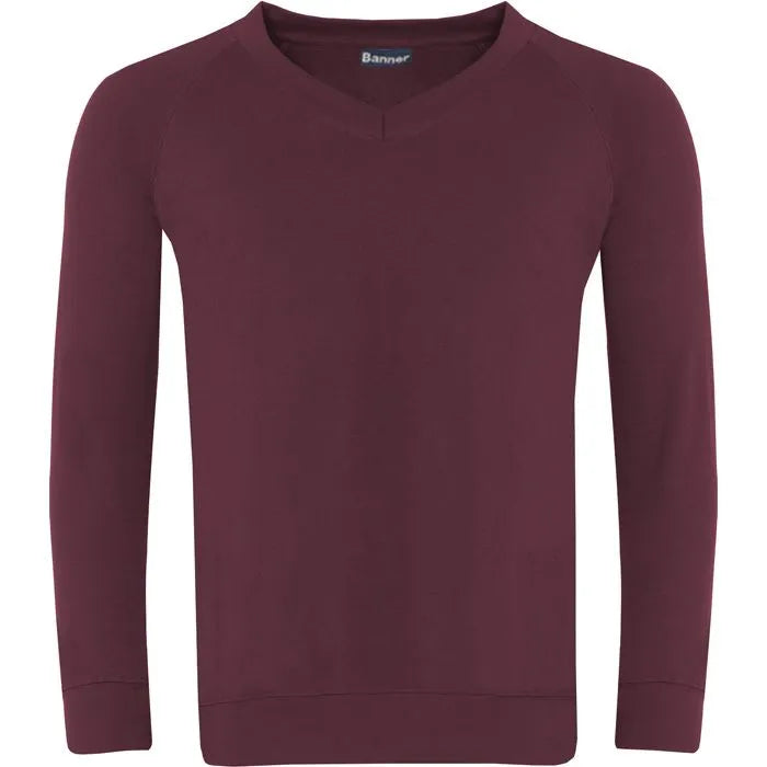 Classic V-Neck Sweatshirt 0308