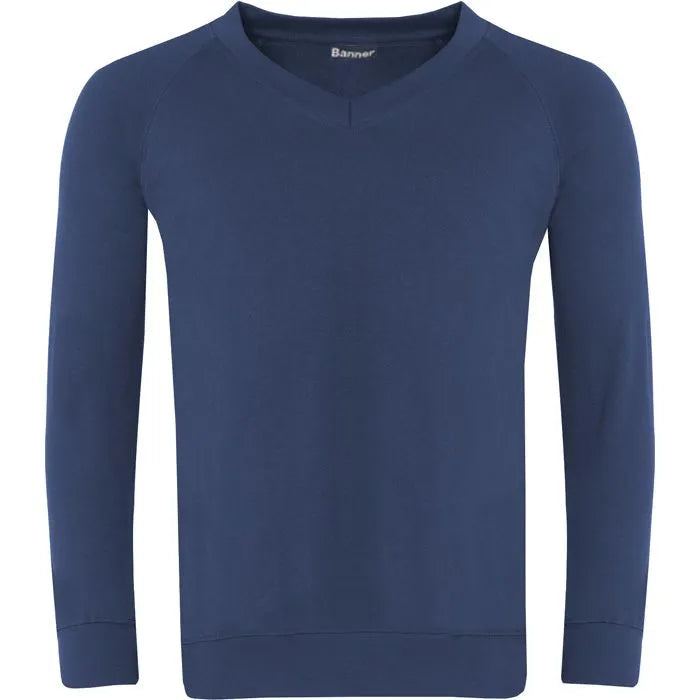 Classic V-Neck Sweatshirt 0308