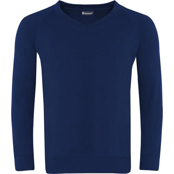 Classic V-Neck Sweatshirt 0308