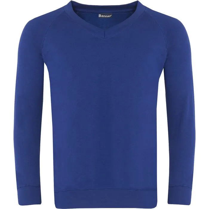 Classic V-Neck Sweatshirt 0308