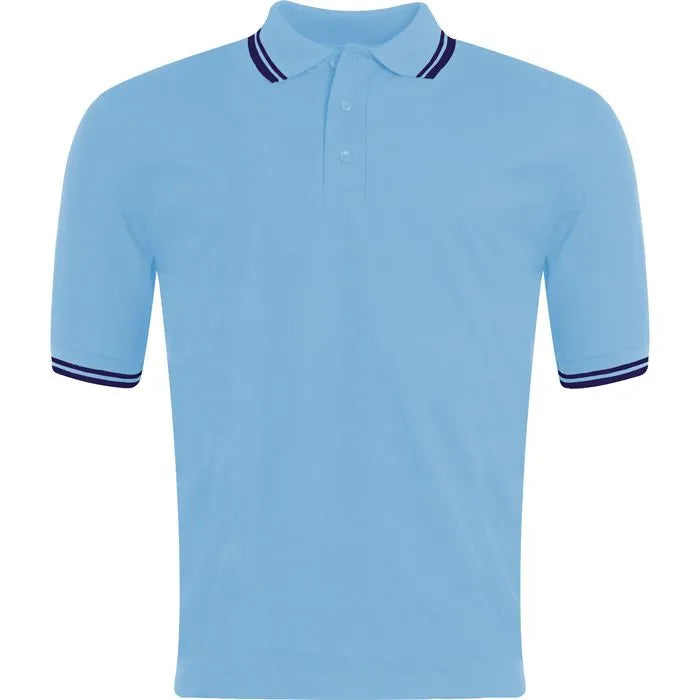 Banner Tipped Penthouse School Polo Shirt 3PT / 0834 | Kids & Adult Sizes