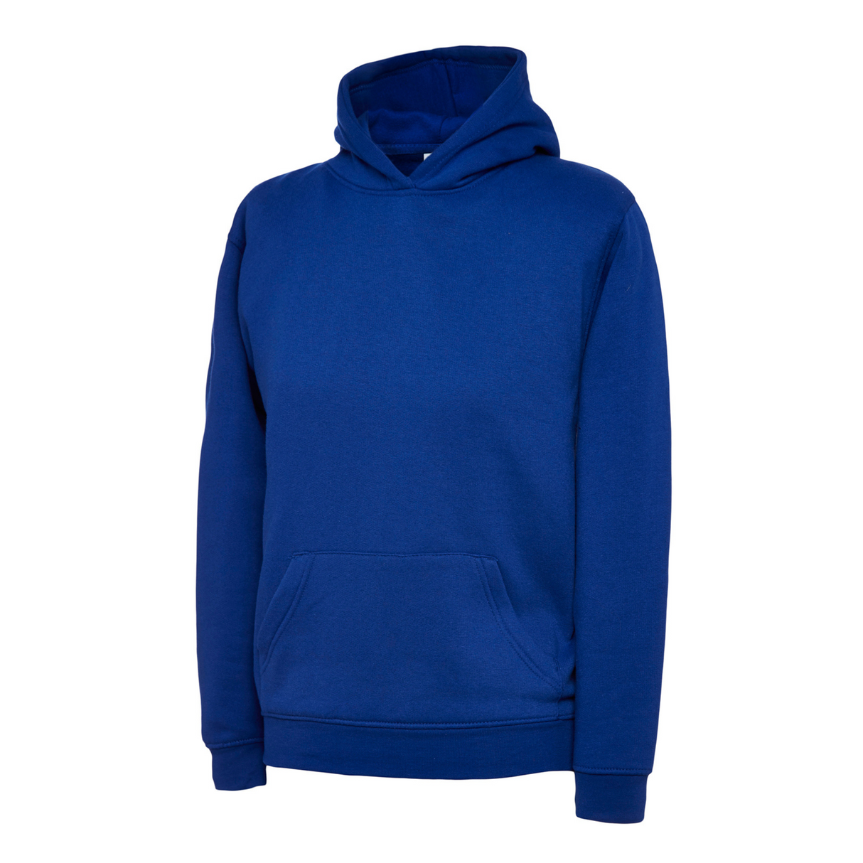 Uig Primary School Royal Hooded Sweatshirt with logo (EMB)