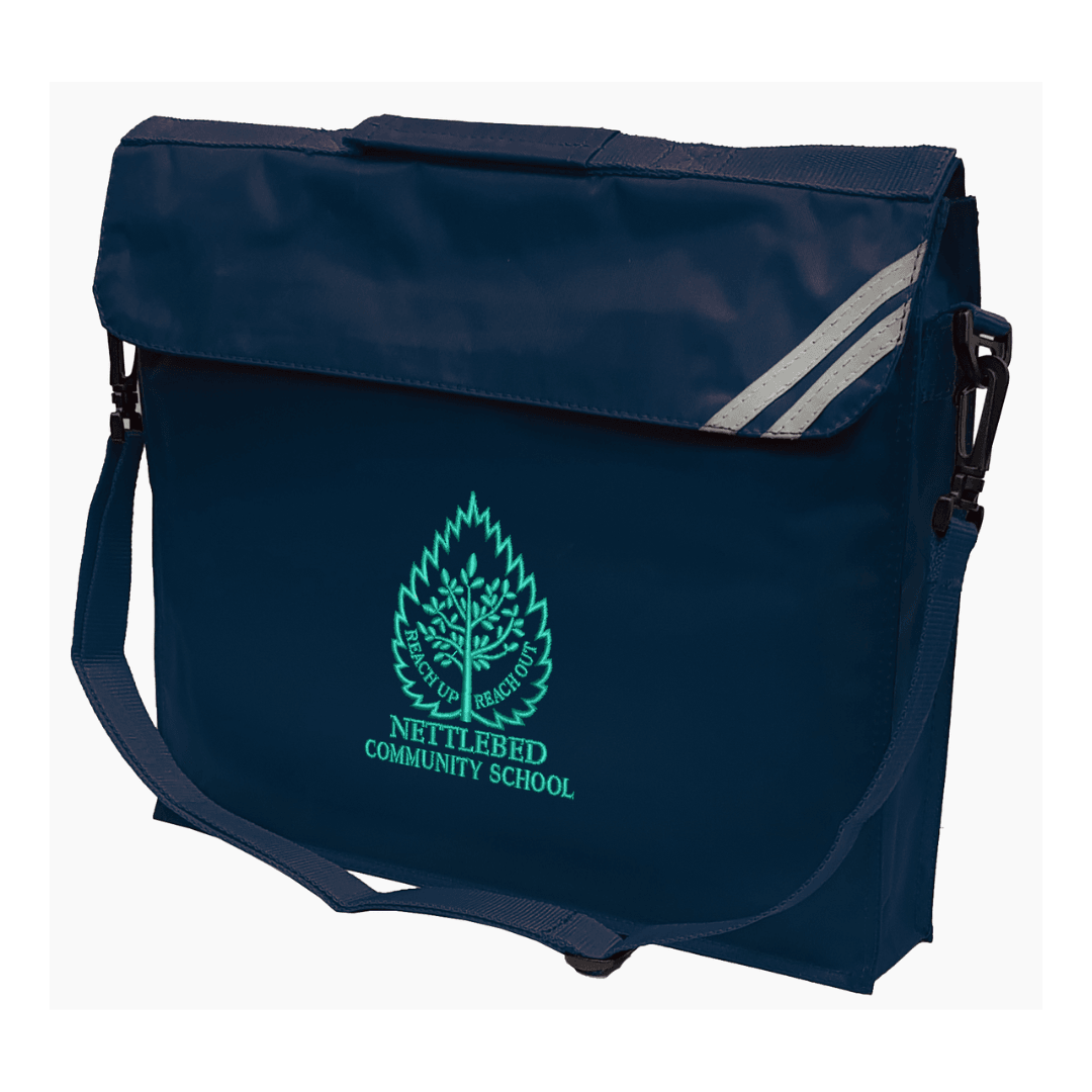 Nettlebed Book Carrier with logo (EMB)