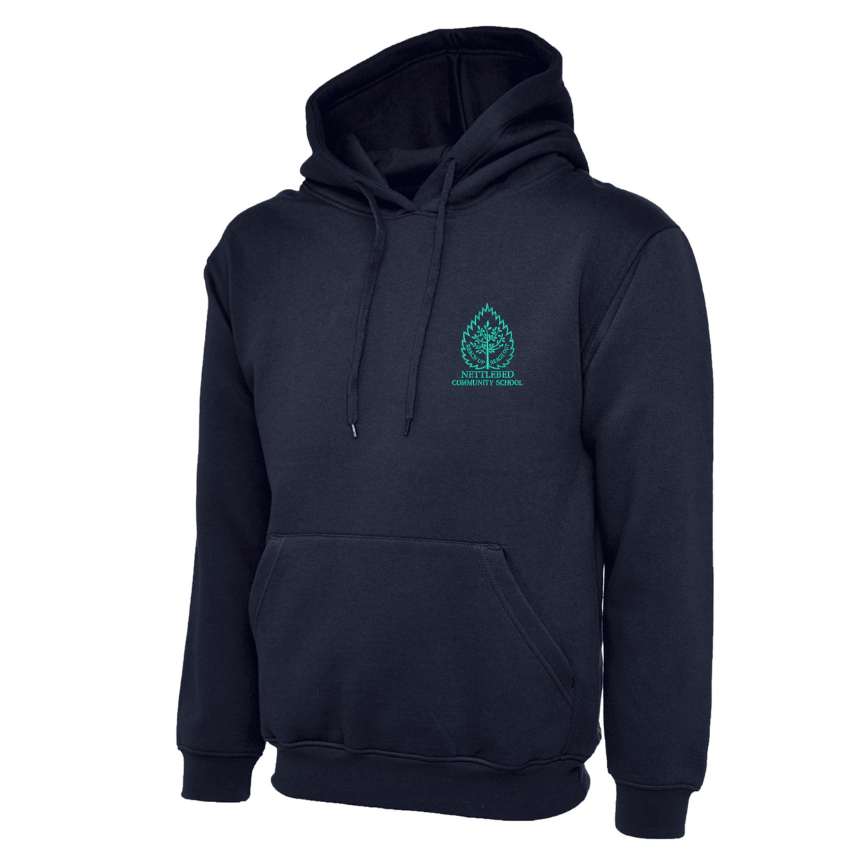 Nettlebed Hooded Sweatshirt with logo (EMB)