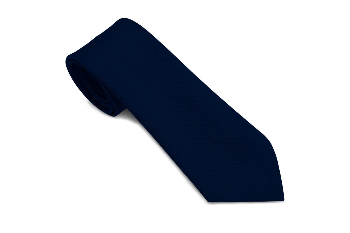 Stock Design Ties in Plain Navy (5401-9010) - Lynendo Trade Store