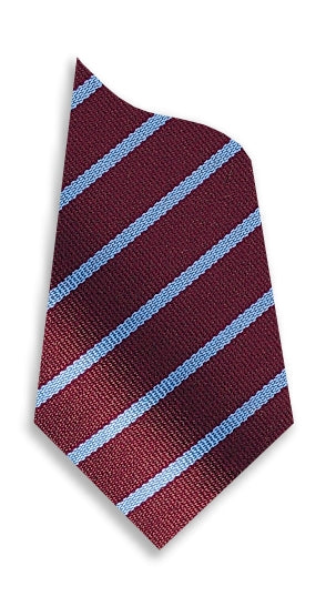 Stock Design Ties Maroon with Single Sky Stripe (5402-9114) - Lynendo Trade Store
