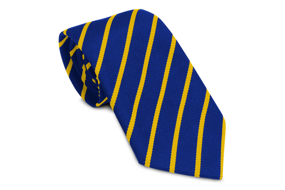 Stock Design Ties Royal with Single Gold Stripe (5402-9115) - Lynendo Trade Store