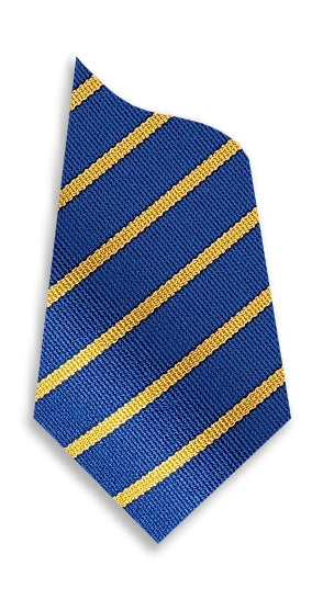 Stock Design Ties Royal with Single Gold Stripe (5402-9115) - Lynendo Trade Store