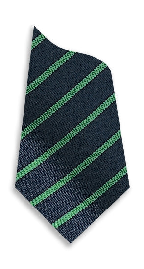 Stock Design Ties Navy with Single Emerald Stripe (5402-9121) - Lynendo Trade Store