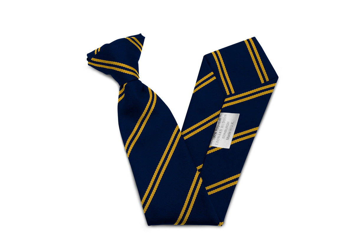 Stock Design Ties Navy with double Gold Stripe (5403-9204) - Lynendo Trade Store