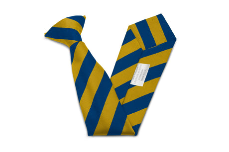 Stock Design Ties in Royal and Gold Equal Stripe (5404-9503) - Lynendo Trade Store