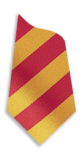 Stock Design Ties in Red and Gold Equal Stripe (5404-9516) - Lynendo Trade Store