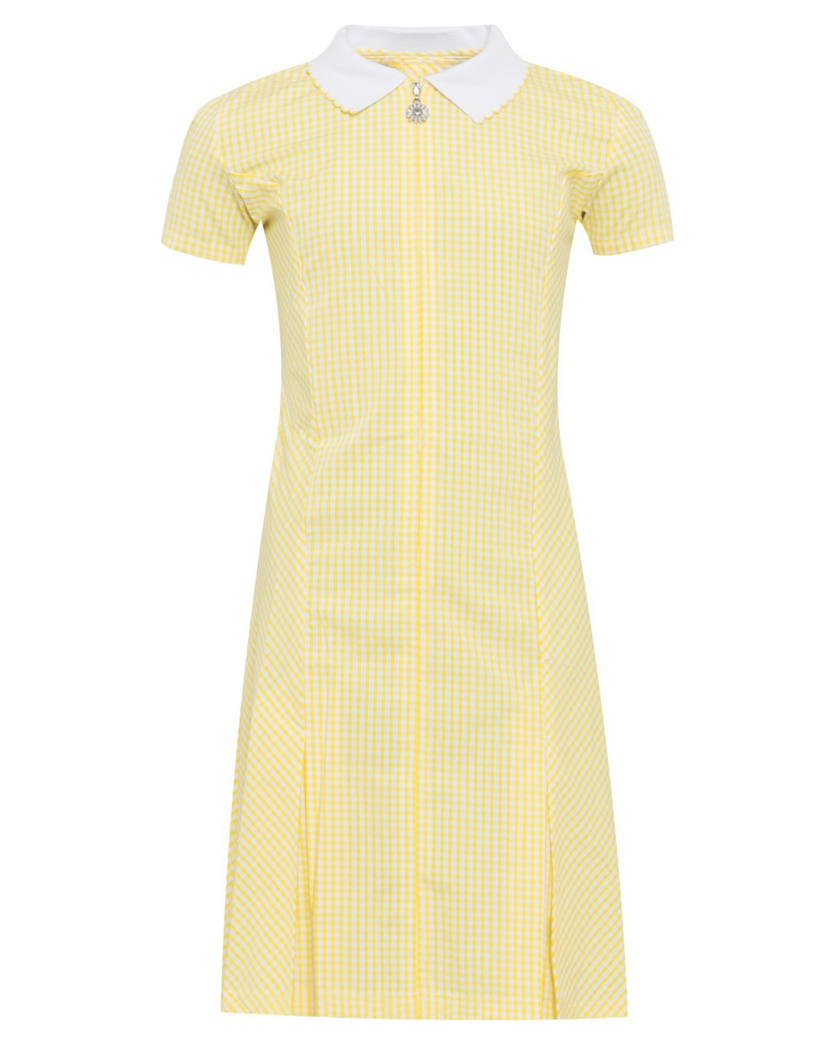 Honeybourne Primary Academy Yellow Check Summer Dress