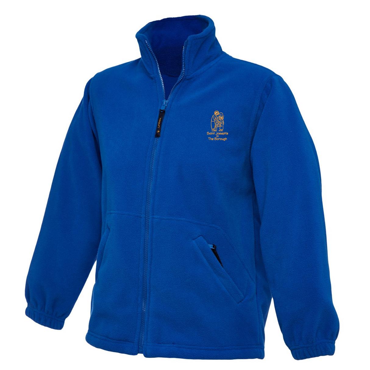St Josephs Primary Borough Royal Fleece Jacket with logo (EMB)