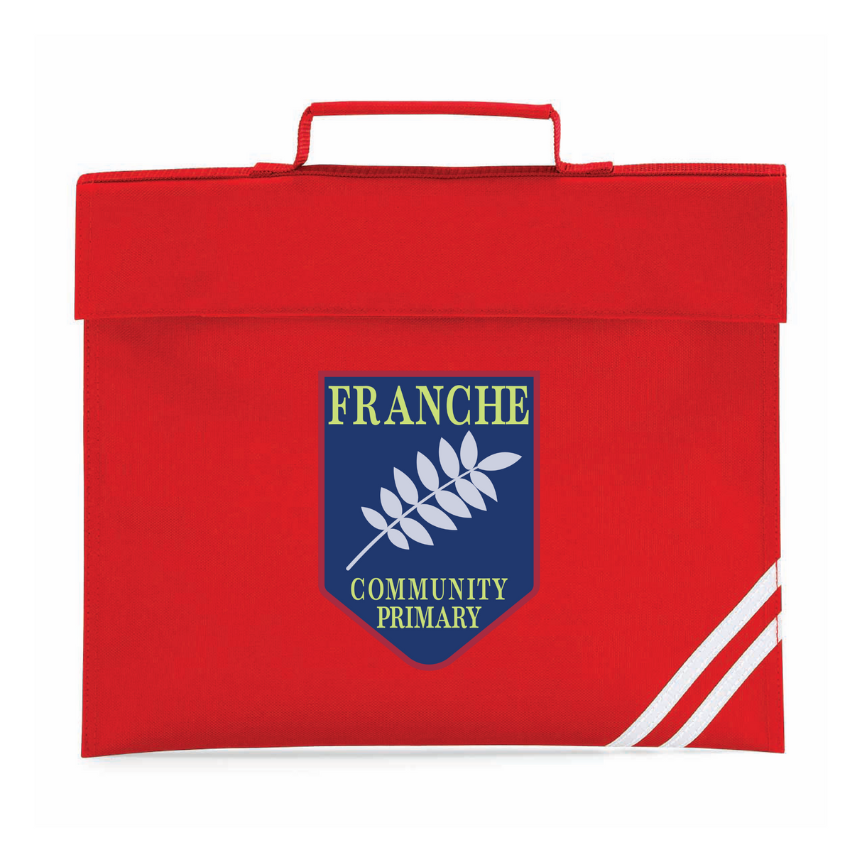 Franche Primary School Red Book Carrier with logo (Print)