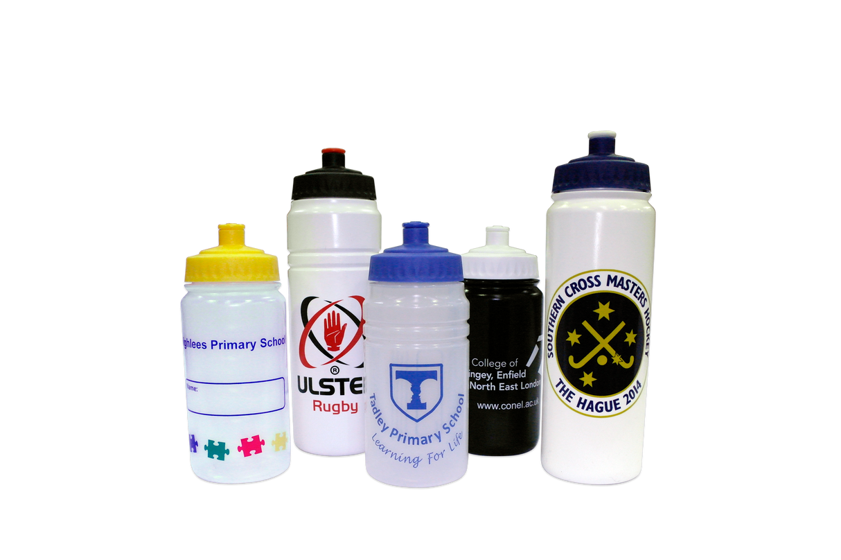 750ml Olympic Water Bottles with Bespoke Print (7682) with Grip - Lynendo Trade Store