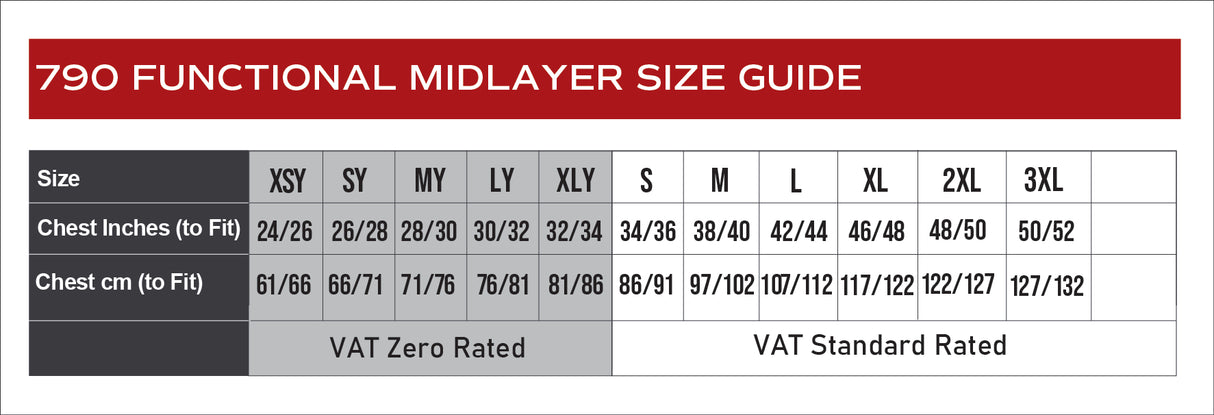 FUNCTIONAL MIDLAYER TOP YOUTHS - BLACK | SPORTSWEAR