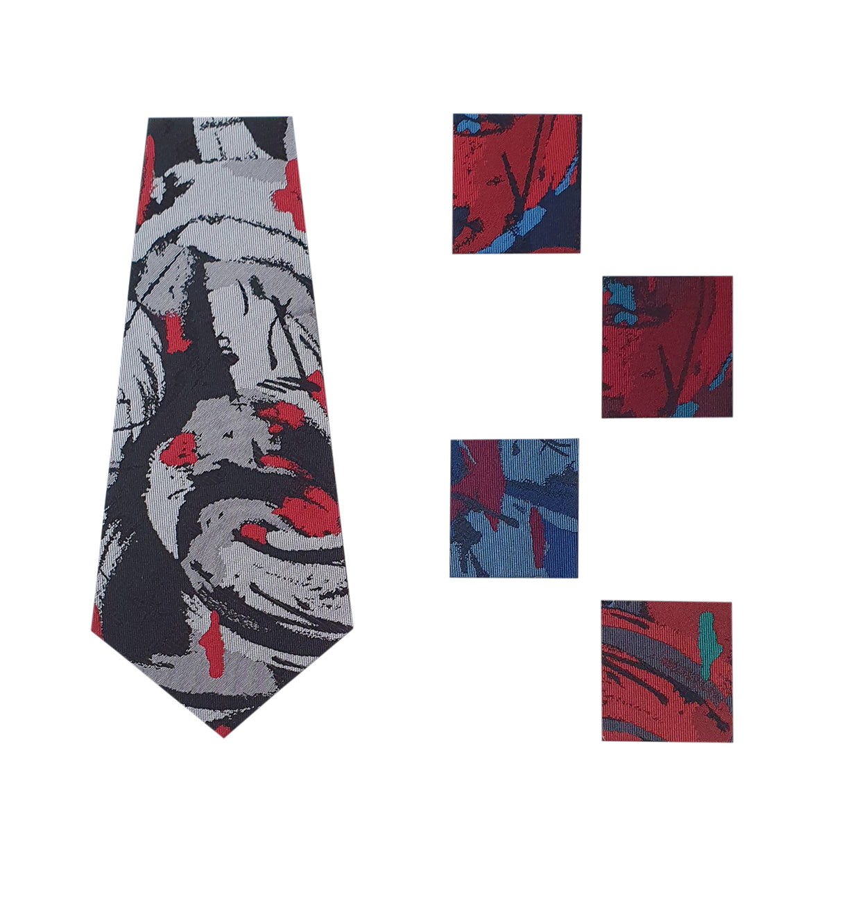 Abstract Marble Tie - Vintage Tie