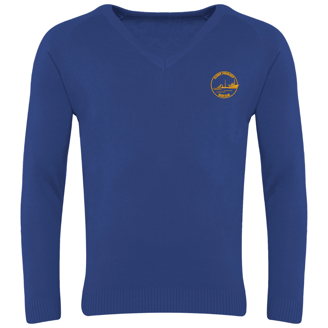 Cluny Knitted Pullover with Logo (EMB)